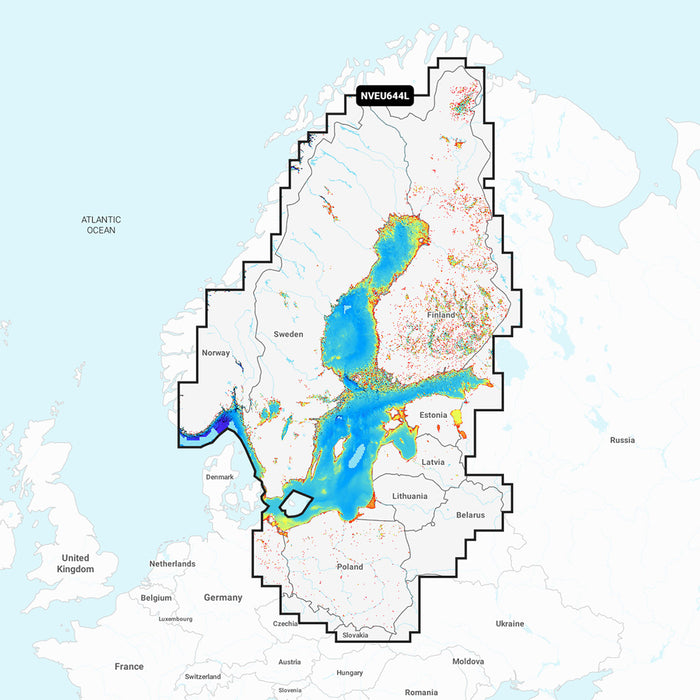 Garmin Navionics Vision+ NVEU644L Baltic Sea [010-C1273-00]