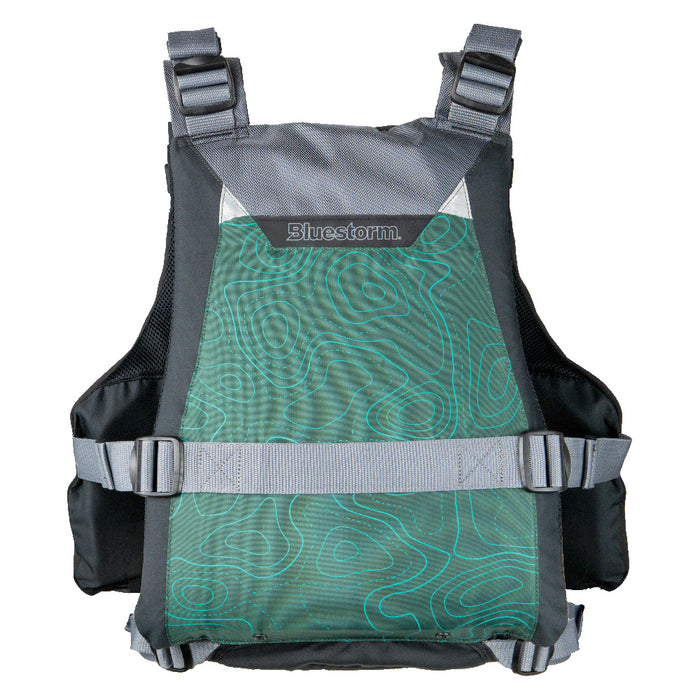 Bluestorm Motive Kayak Fishing Vest - Hunter Green - L/XL [BS-248-HNT-L/XL]