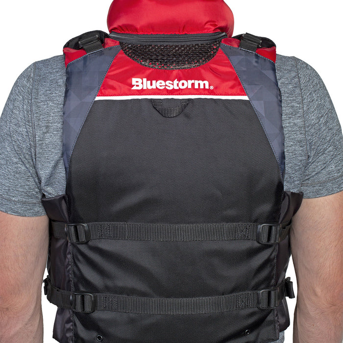 Bluestorm Classic Adult Fishing Life Jacket - Nitro Red - S/M [BS-70B-RED-S/M]