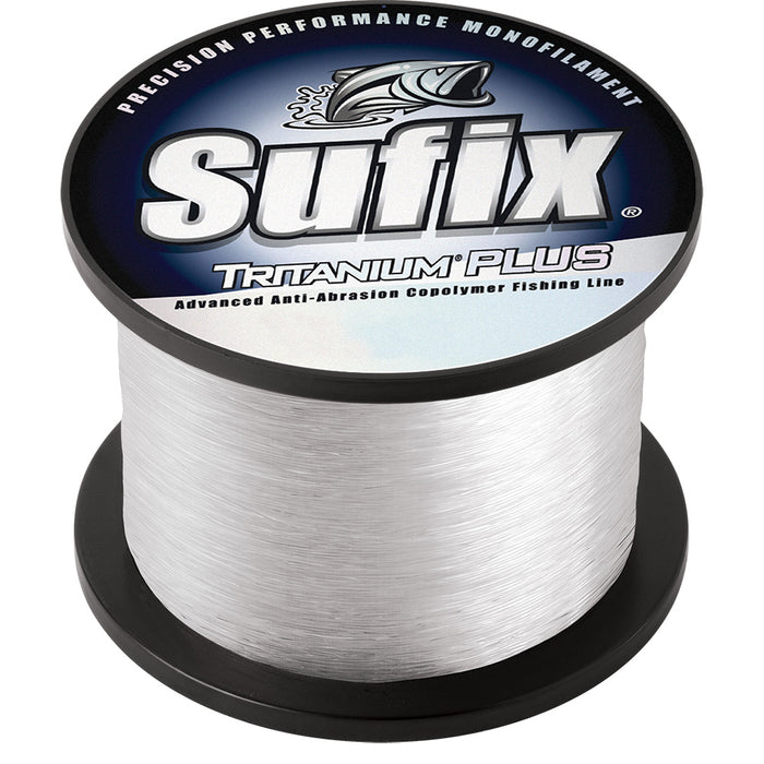 Sufix Tritanum Plus - 17lb - Clear - 3370 yds [696-217]