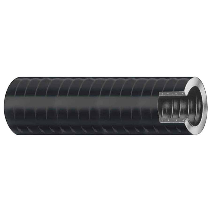 Trident Marine 1-1/4" x 50' Box VAC XHD Bilge  Live Well Hose Black - Soft Plasticizer Wall [149-1146]