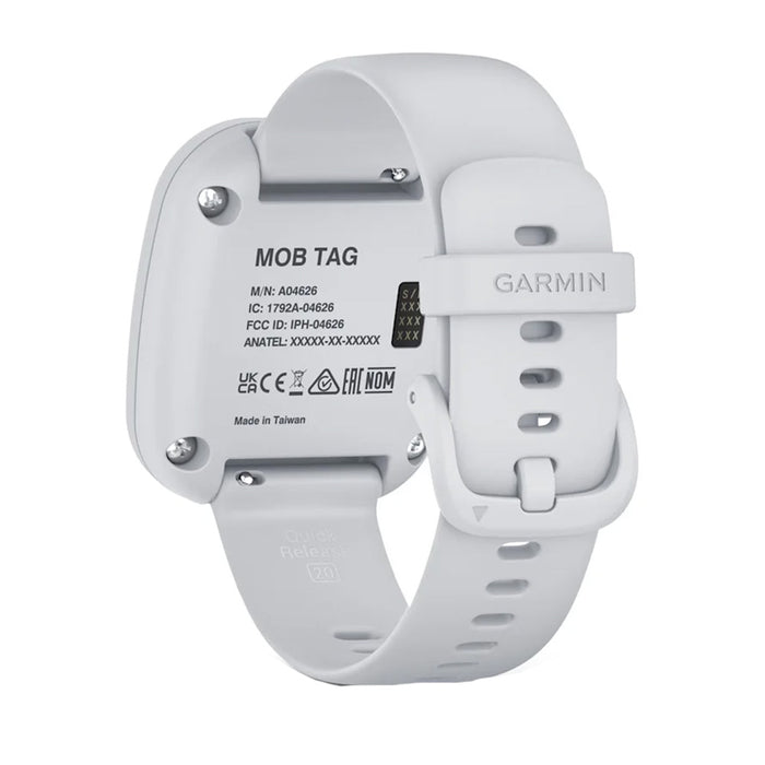 Garmin MOB Tag w/White Quick Release Band [010-02908-30]