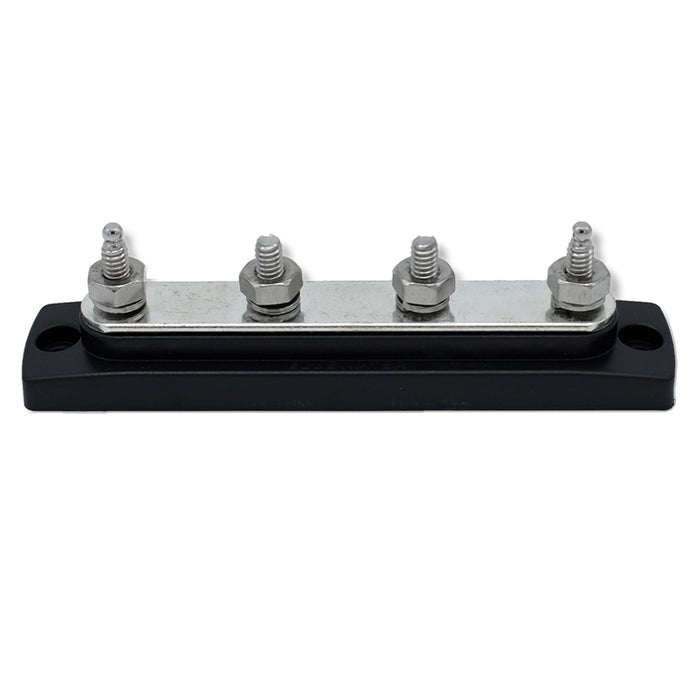 Bluewater Common Stud Busbar 4 Gang - Black [312303-B-020]