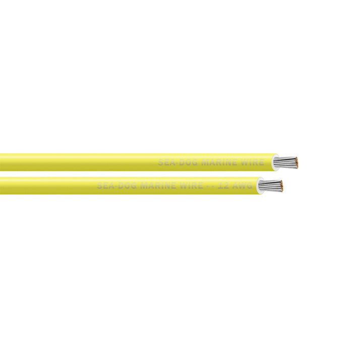Sea-Dog 12 AWG Yellow Primary Wire - 1000' [8012039]