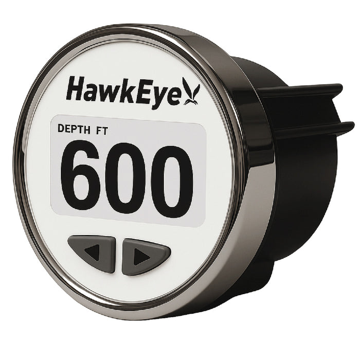 HawkEye DepthTrax Edge In-Dash Depth Finder - HD Color Display - 600' Max Depth - TM Transducer [DT3BX-TM]