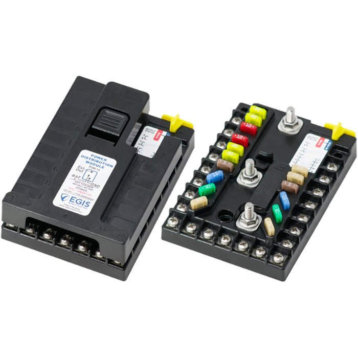 Egis PDM 14 Circuit + Ground 175A 12V w/Kill Switch [2601]