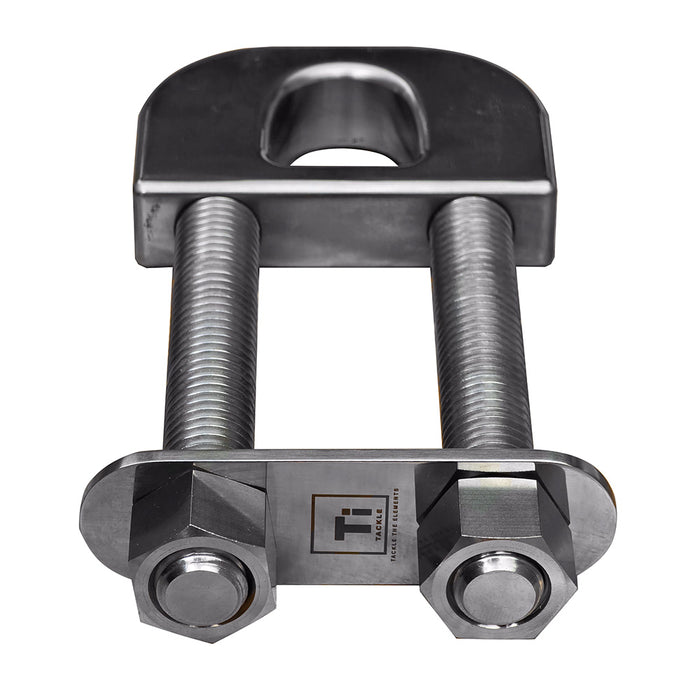 Ti-Tackle Titanium Transom D Ring - 6" Long Stud [TT-TRANSOM-DRING]