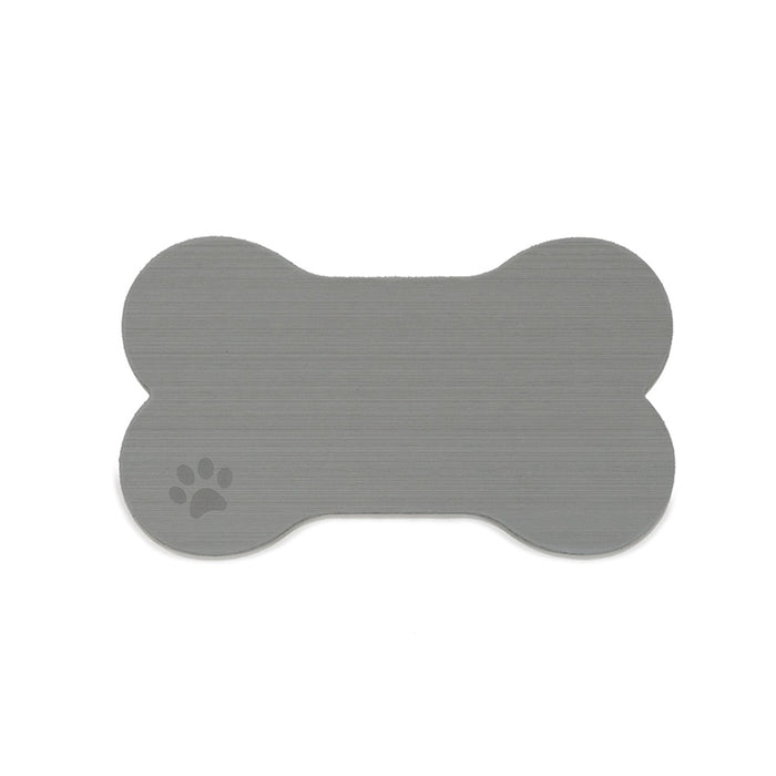 SeaDek Dog Bowl Mat - Storm Grey/Black - Medium - 12.5" x 24" [62714-90837]