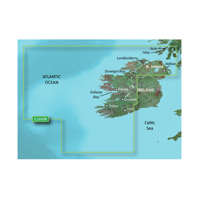 Garmin BlueChart g3 HD - HEU005R - Ireland, West Coast - microSD/SD [010-C0764-20]