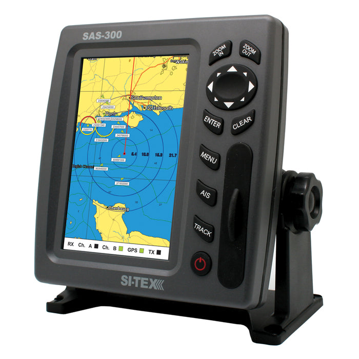 SI-TEX SAS-300 AIS Class B Transceiver w/External GPS Antenna [SAS-300-2]