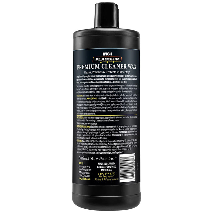 Meguiar's Flagship Premium Cleaner/Wax - 32oz [M6132]