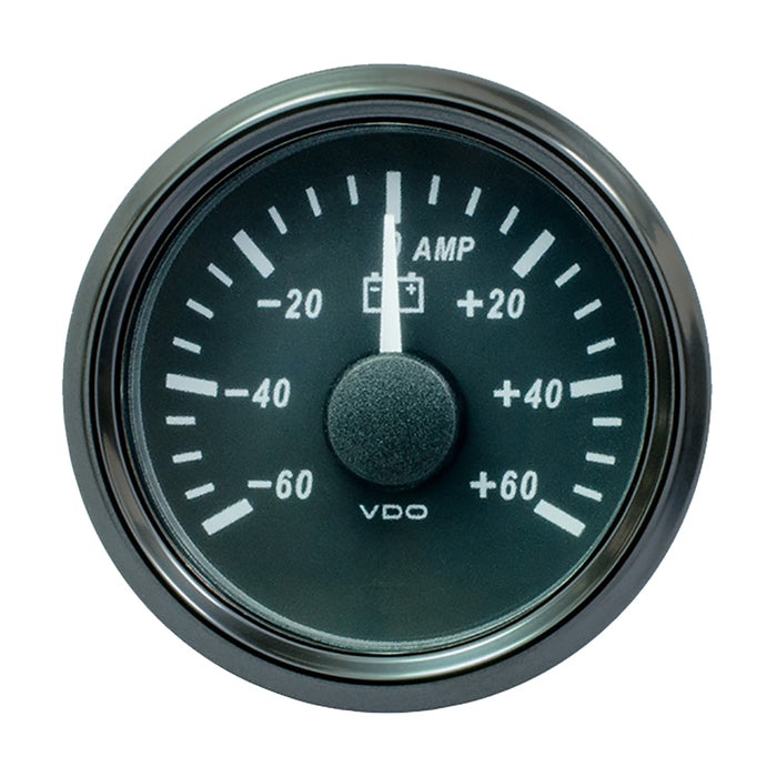 VDO SingleViu 52mm (2-1/16") Ammeter - 60 AMP [A2C3833080030]