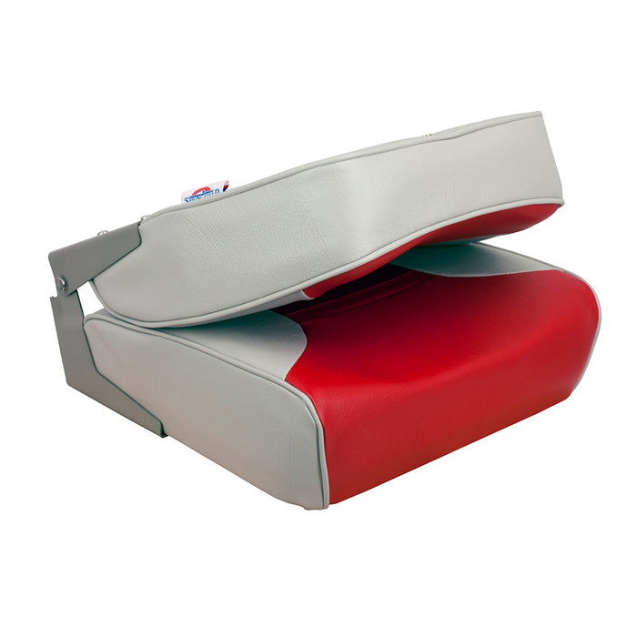 Springfield Economy Multi-Color Folding Seat - Grey/Red [1040655]