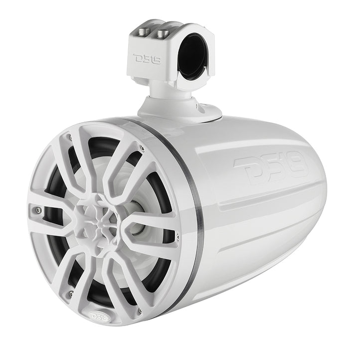 DS18 X Series HYDRO 6.5" Wakeboard Pod Tower Speaker w/RGB LED Light - 300W - White  [NXL-X6TP/WH]