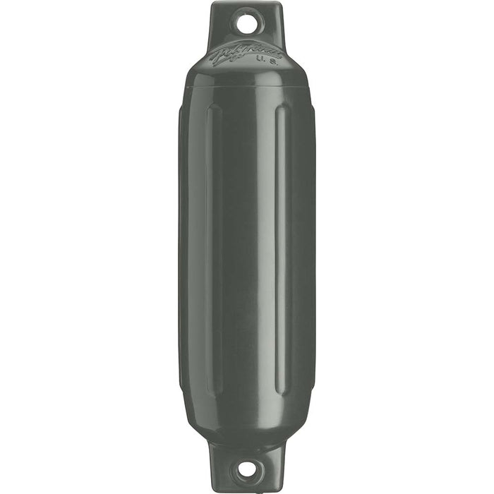 Polyform G-1 Twin Eye Fender 3.5" x 12.8" - Graphite [G-1 GRAPHITE]