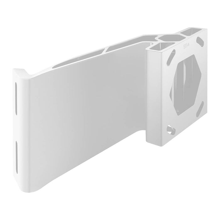 Minn Kota Raptor Jack Plate Adapter Bracket - Starboard - 5" Setback - 4" Rise - White [1810382]