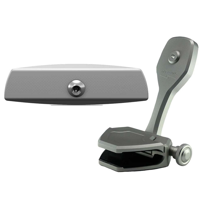 PTM Watersports Mirror/Bracket Kit w/VR-140 Elite Mirror  ZXR-300 (Titanium Grey) [P12848-1300TEBGR]