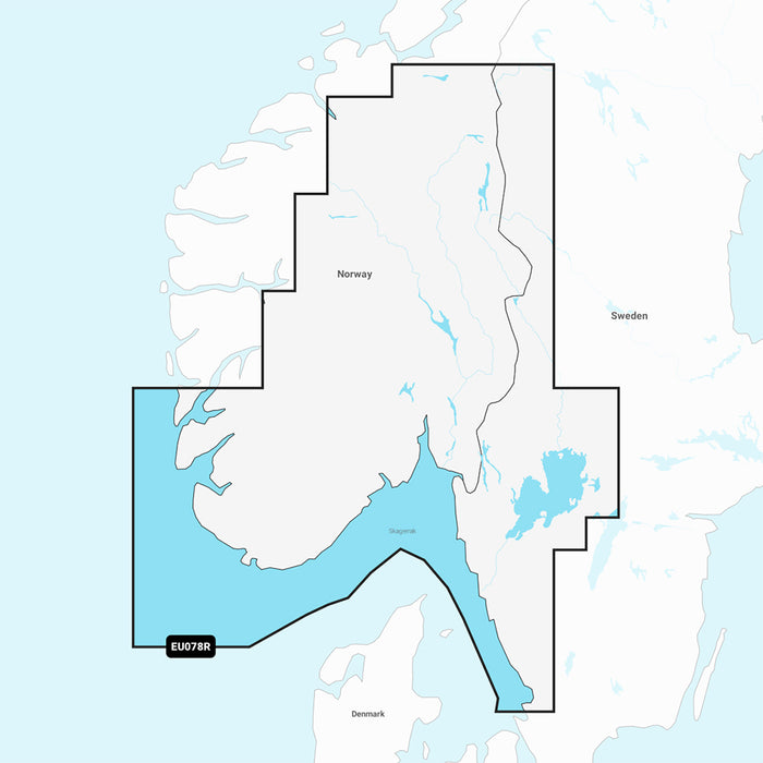 Garmin Navionics+ NSEU078R - Oslo, Skagerrak  Haugesund - Marine Chart [010-C1244-20]