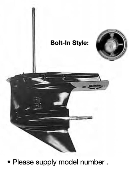 YAMAHA REMAN LOWER UNIT  F250  2005-2006  4-STROKE   V6   BOLT-IN CARRIER  30" (XXL) - YA-G6-18B-R